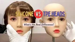 TPE vs Silicone Head Comparison (Softness, Realism & Hair Test)