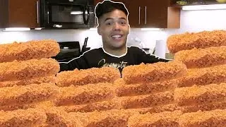 100 FISHSTICKS IN 10 MINS CHALLENGE!