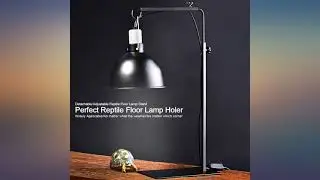 Hffheer Reptile Lamp Stand Adjustable Floor Light Stand Landing Lamp Stand Bracket review