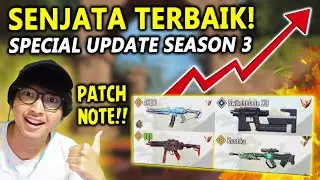 REKOMENDASI SENJATA OVERPOWER BUAT PUSH RANK DI SEASON 3 - PATCH NOTE BUFF/NERF S3 - CODM Indonesia