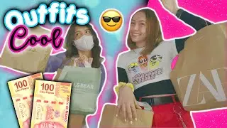 COMPRANDO OUTFITS COOL CON $200 ✨ - Evelyn Rangel ft. Nina Jwt ☁️