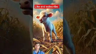 बच्चों के लिए like करो #cartoon #facts #cow #aivideo #aishorts