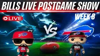 Bills vs Panthers | Live Postgame Show | Week 8