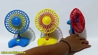 Mini Fan Toys - Tiga Kipas Angin Mainan
