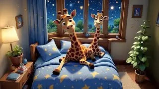 The Giraffe Who Wore Pajamas 🦒🛌 | Adorable Kids Story | Fun Bedtime Tale for Children