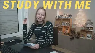 🎄4 HOURS Study With Me ☃️ Saturday morning sessions! ❄️