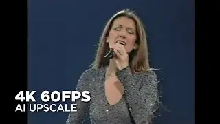 [4K 60FPS UPSCALE] Celine Dion & Roddy Chong - To Love You More (Live from LTAL Tour, 1999)