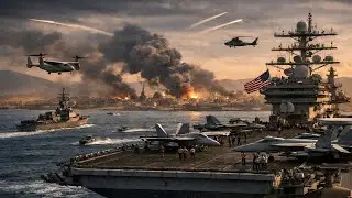 US Naval Buildup in Middle East Escalates Tensions & Geopolitical Risk
