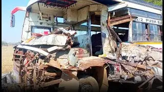Bus Crashes Into Dumper on NH 220 In Odisha&rsquo;s Mayurbhanj