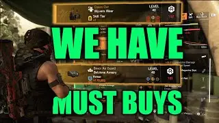 WE HAVE MUST BUYS - BELSTONE ARMORY + CLAWS OUT | Weekly Vendor Reset | 10 AUG 2021 | The Division 2