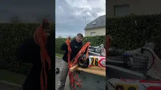 Une REMORQUE pour mon KART de COMP&Eacute;TITION ! 🤔🔥 #kart #karting #x30 #rotax #superkart #pneu