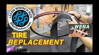 How to Replace a Bicycle Tire | Front & Rear Wheel Tutorial + Wera Tool Review