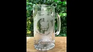 Cómo Grabar o Esmerilar un Vaso con SiF4 VIDRIO