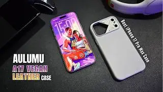 Aulumu A17 Vegan Leather Case Review - Best iPhone 17 Pro Max Case