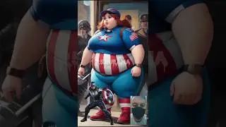 Superheroes But Fat Girls ✨ all character #marvel #avengers #dc #viral #shorts