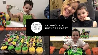Celebrating My Son’s 5th Birthday! | A Ben 10 Themed Pool Party