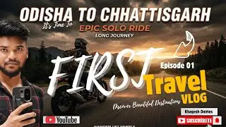 Desi Wedding Journey | Sambalpuri Song & Baja | Odisha to CG | First Vlog | Solo Ride |