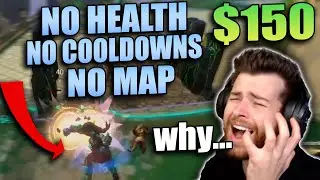 HARDEST CHALLENGE! NO HUD TERRA IN DUEL?! $150 REQUEST!  - Masters Ranked Duel - SMITE