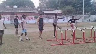 Hurdle drill exercise shorts video 📷