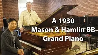 A 1930 Mason & Hamlin BB 7' Grand Piano