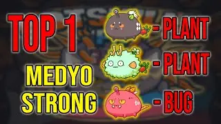 Top 1 Leaderboard MedyoStrong(Bug,Plant,Plant) Gameplay(9/24/2021) | Axie Infinity