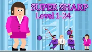 The Superhero League chapter 2 / level 1-24 super sharp / superheroes game