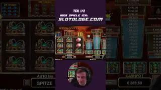 Magic Monk Rasputin auf 5&euro; Einsatz 🤩 #Merkur #Slots #shorts #casino #bigwin #spielothek #gambling