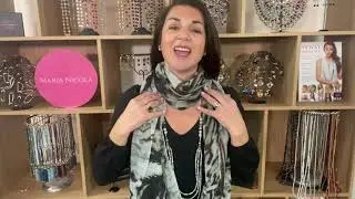 Fine Wool Scarf - Maria Nicola