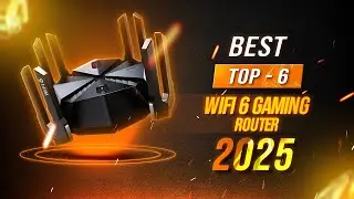 Best 6 WiFi 6 Gaming Router 2025 - Lag-Free, Ultra-Fast Performance!