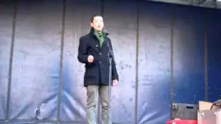 Preston protest speech made by Ben Whittaker of the NUS.wmv