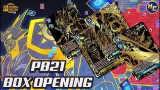 ЗОЛОТО В ИЗОБИЛИИ - Распаковка коробки PB-21 Rise of Digimon! - Digimon TCG