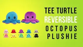 Teeturtle | The Original Reversible Octopus Plushie - Octopus Reversible Check It Out!