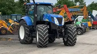 2008 NEW HOLLAND T7050 4WD TRACTOR C/W FRONT LINKAGE