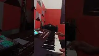 nyoba kendang triaz slow tempo #pa300 # dindingpemisah #dangdut #dangdutkoplo #korg