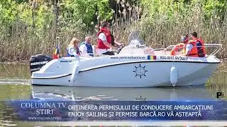 OBȚINEREA PERMISULUI DE CONDUCERE AMBARCAȚIUNI - ENJOY SAILING ȘI PERMISE BARCĂ.RO VĂ AȘTEAPTĂ!
