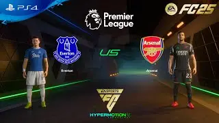 FC 25 PS4 - Everton vs Arsenal | Premier League 24/25