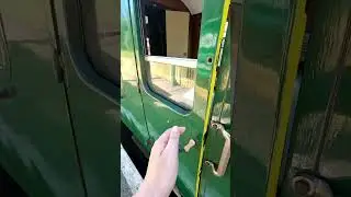 Love that sound of a slam door MK 1 coach! #train #trainfans #swanagerailway