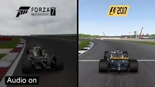 Forza 7 VS F1 2017 (Renault R.S.17 Comparison)