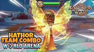 Hathor Team Combo in World Arena Ep. 5 - Summoners War