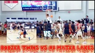 “IT GOT UGLY❗️”BOOZER TWINS TAKEOVER IN MIAMI | COLUMBUS VS MATER LAKES ACADEMY| HIGHLIGHTS