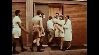 VINTAGE 1960s PEPTOL BISMOL AD - CORPORATION'S EXECUTIVE ASSEMBLY LINE