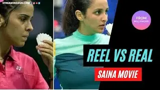 Saina Movie 2021 Real VS REAL - Parineeti Chopra Looks Like Real Life Saina Nehwal In Viral Pic