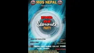 Mos Nepal's End of Summer Danceparty at Pipara Kapilbastu