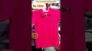 Men&rsquo;s T-shirt Lycra 130/-. Tirupur wholesale market.