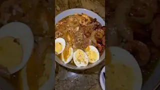 Shrimp & Sausage Ramen Bowl 🍜 #ramen #explore #subscribe #shorts #supacent