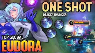 EUDORA BEST BUILD 2021 | TOP GLOBAL EUDORA GAMEPLAY | MOBILE LEGENDS✓