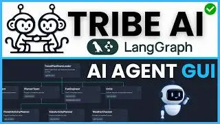 FREE Tribe AI Open Source RAG AI Agent GUI Builder!🤖 Self Hosted LangGraph + Ollama + Web Search