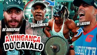 LEO STRONDA E BIG JEFF ESMAGARAM O CAVERNINHA COM O CAVALO - A VINGANÇA DO CAVALO