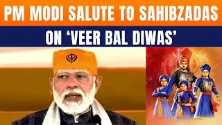 LIVE: PM Modi Addresses Nation On Veer Bal Diwas, Honors Courage Of Sahibzadas | News9