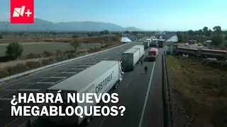Nuevos bloqueos carreteros en M&eacute;xico de transportistas y agricultores - Despierta